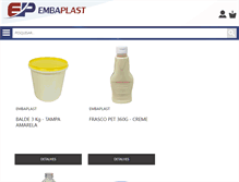 Tablet Screenshot of embaplast.com